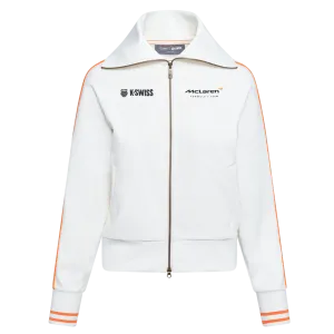 199354-156 | MCLAREN VINTAGE SOFT TRACK JACKET | WHITE