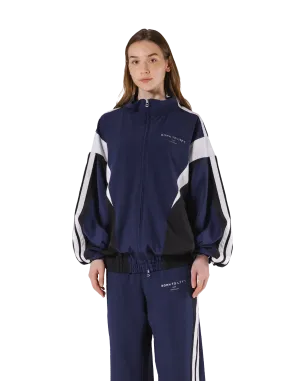 2Line Oversize Track Jacket - Navy