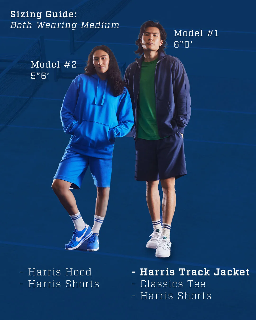 '47 CLASSICS HARRIS TRACK JACKET