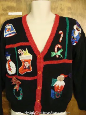 Awful 80s Ugliest Christmas Sweater