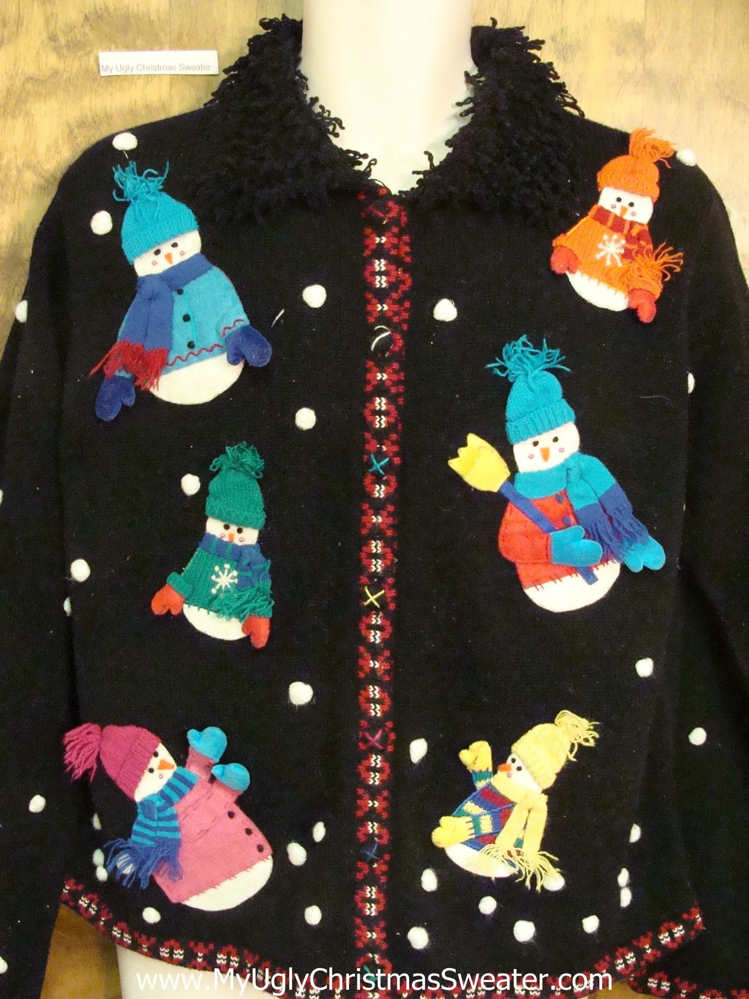 Best Snowmen Themed Ugly Christmas Sweater