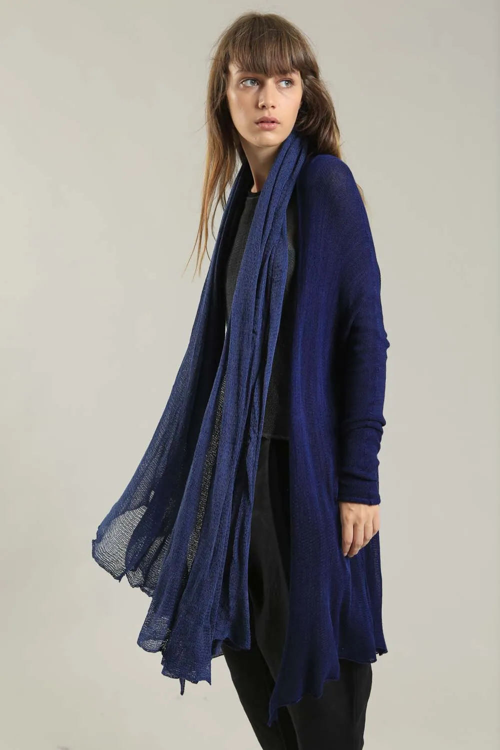 Big Air Bamboo & Soy Scarf - Navy Blue