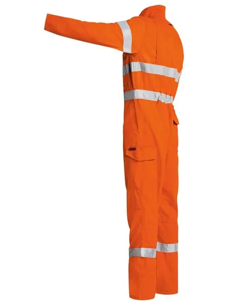 Bisley Tencate Tecasafe® Plus 700 Taped Hi Vis FR Vented Coverall (BC8085T)