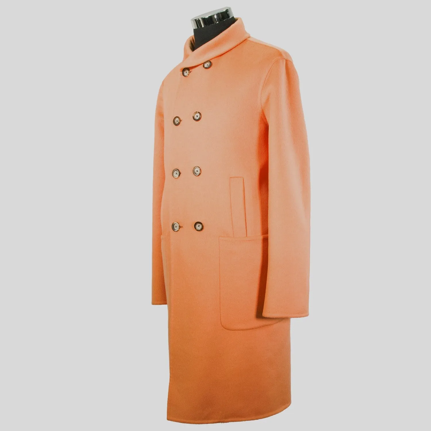 Cashmere Shawl Collar Coat