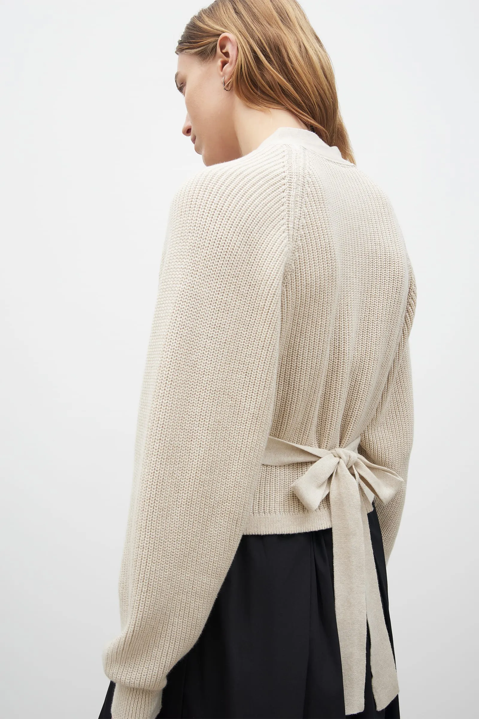 Composure Cardigan - Light Marle