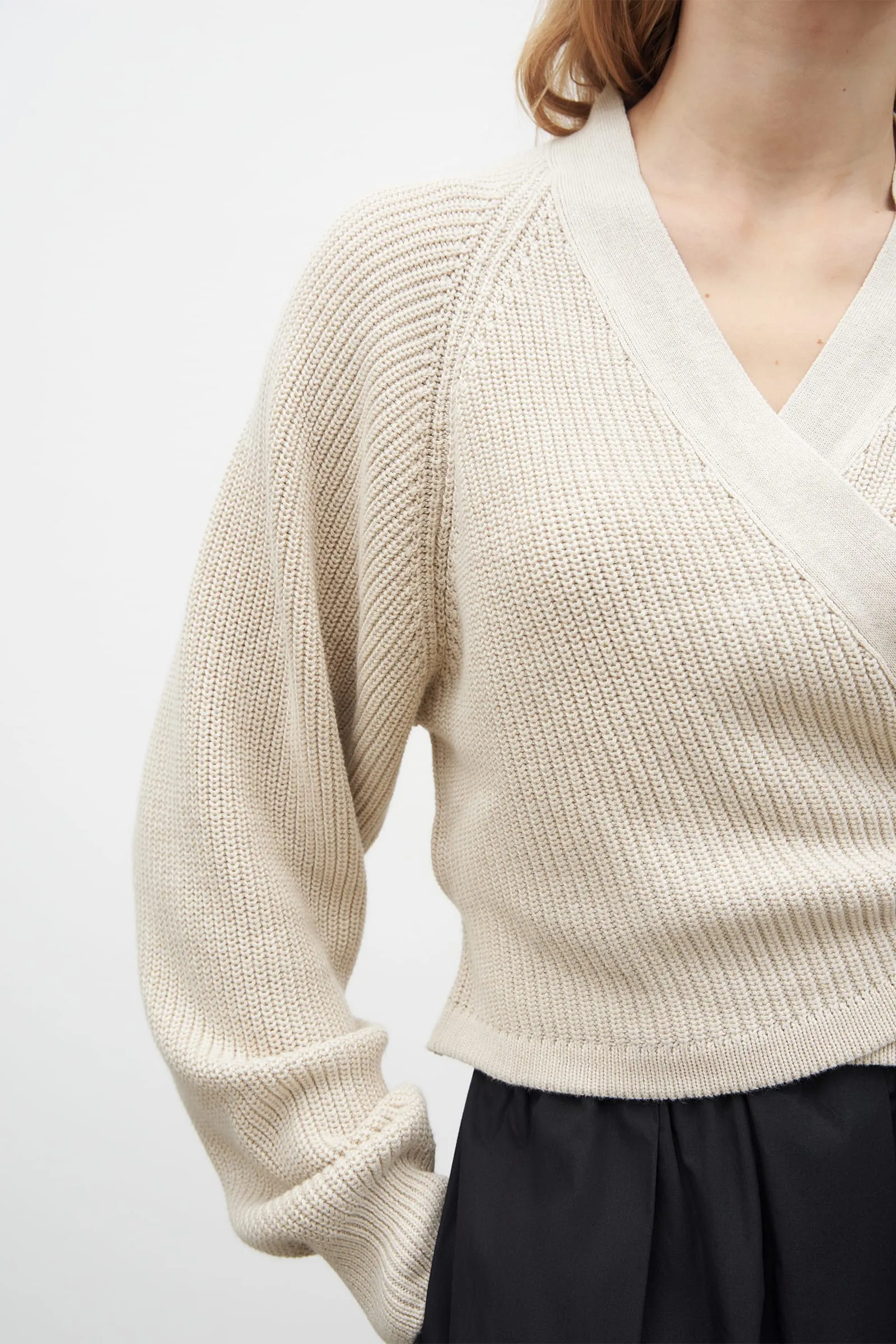 Composure Cardigan - Light Marle