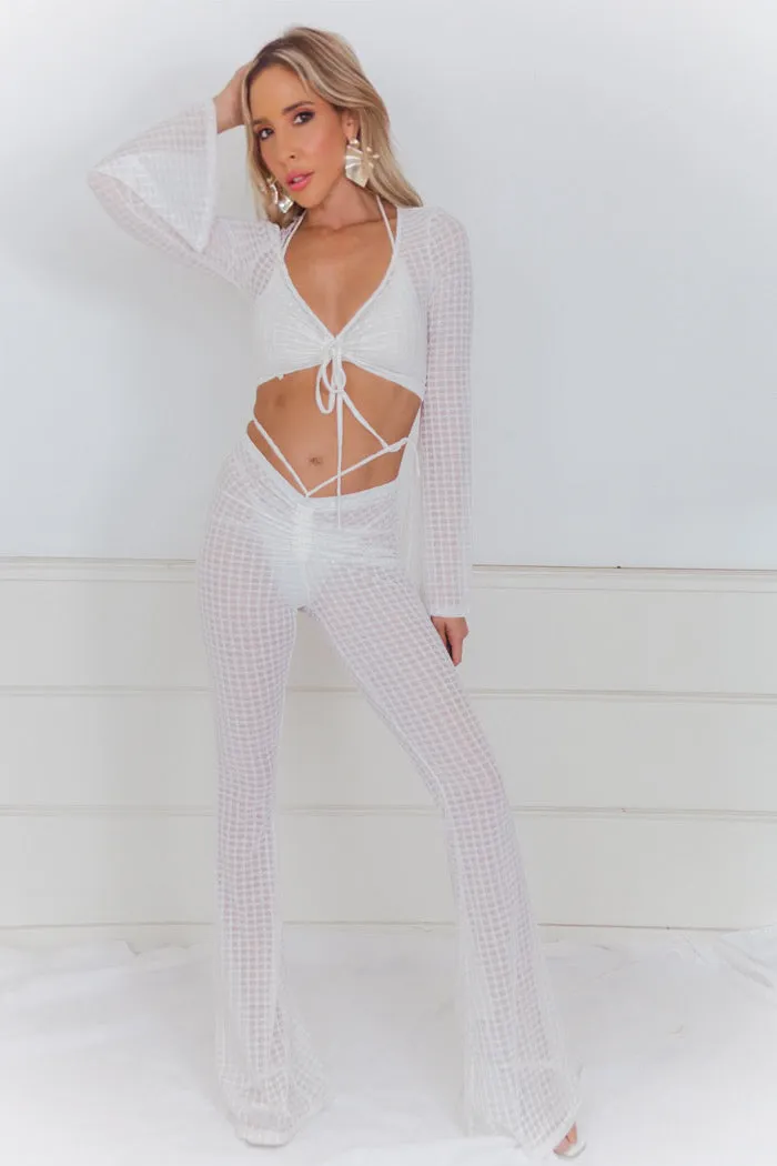 Cropped Top and Pant Set