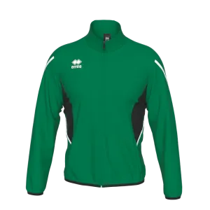 ERREA CHRISTOPHER FULL ZIP TRACK JACKET GREEN BLACK WHITE