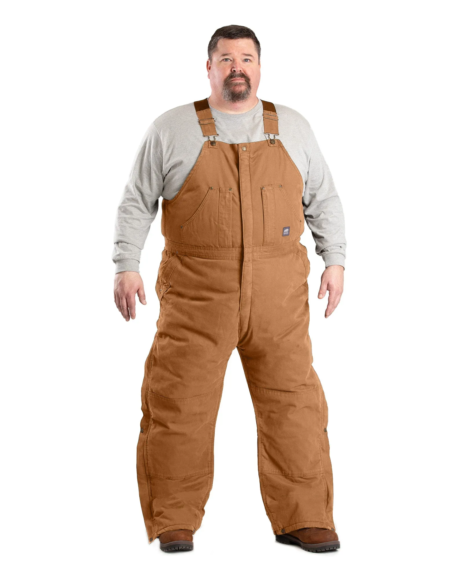 Heartland Insulated Washed Duck Bib Overall