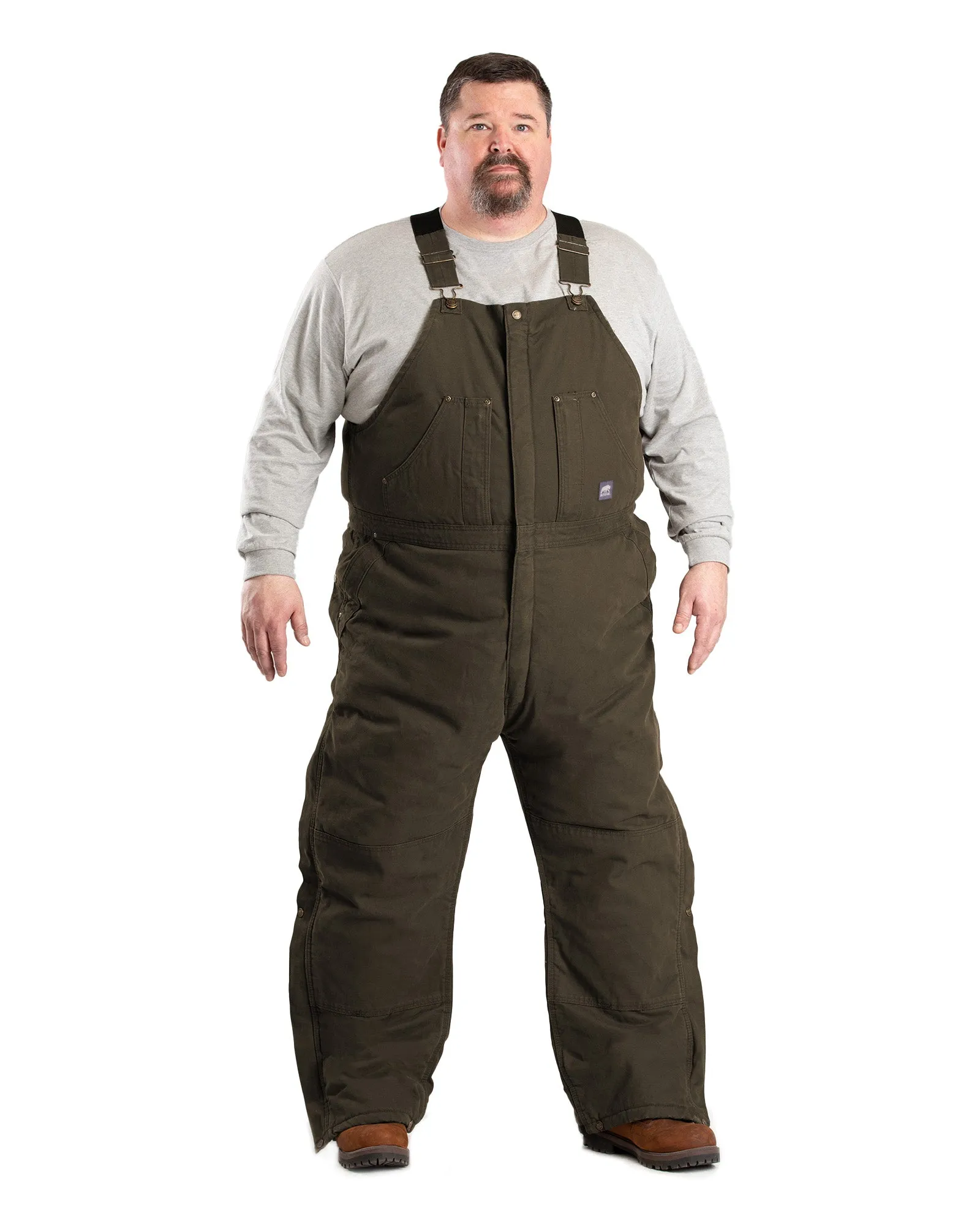 Heartland Insulated Washed Duck Bib Overall