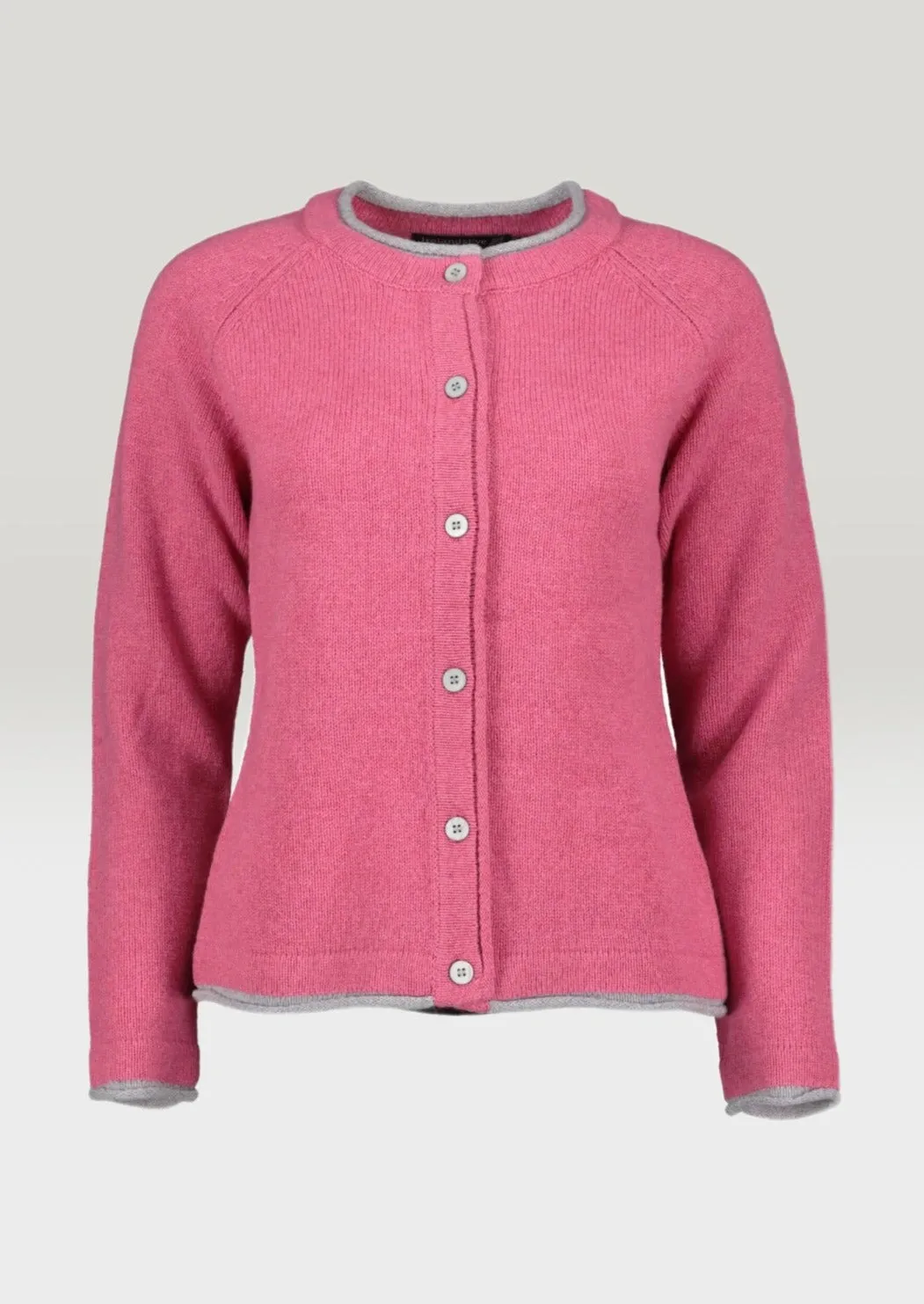 IrelandsEye Women's Killiney Cardigan | Rose Pink