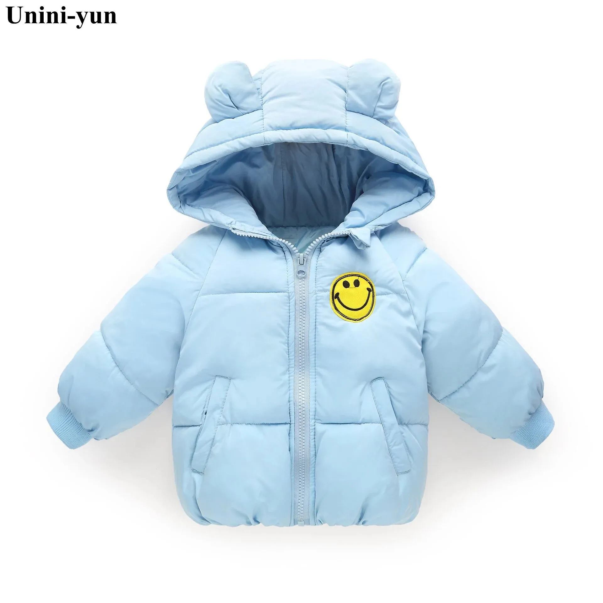 Kids Warm Hooded Coat