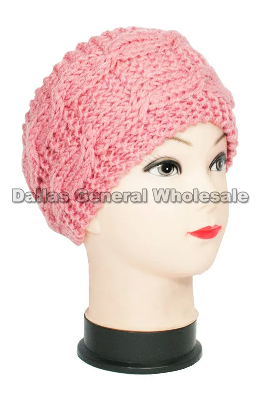 Ladies 2 Way Fashion Winter Headbands Wholesale