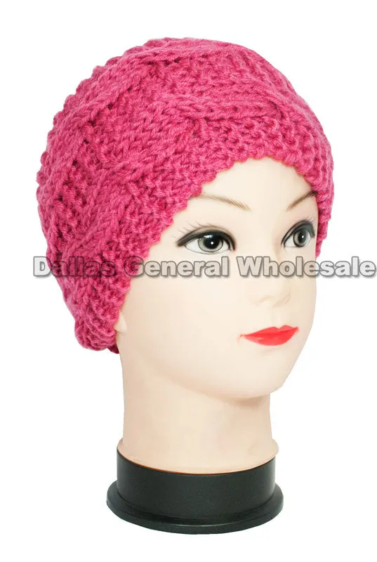 Ladies 2 Way Fashion Winter Headbands Wholesale