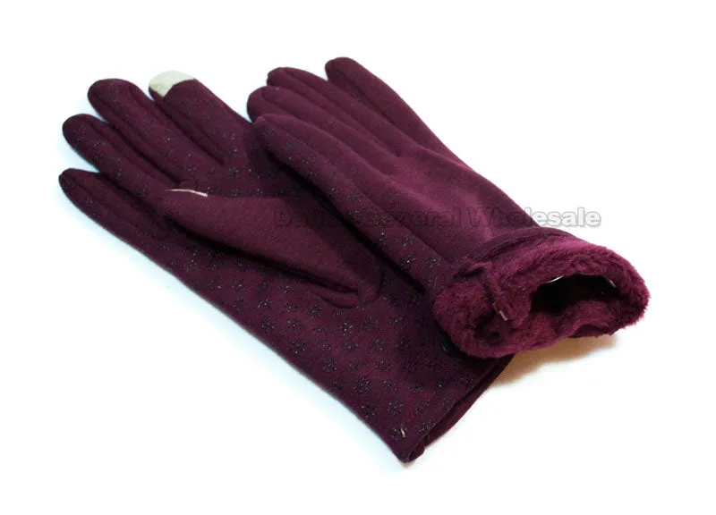 Ladies Fashion Thermal Gloves Wholesale