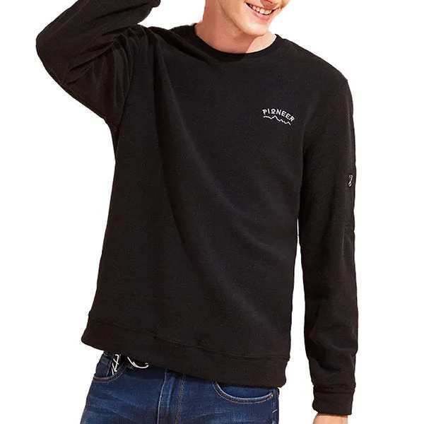 Mens O-neck Casual Sweatshirt