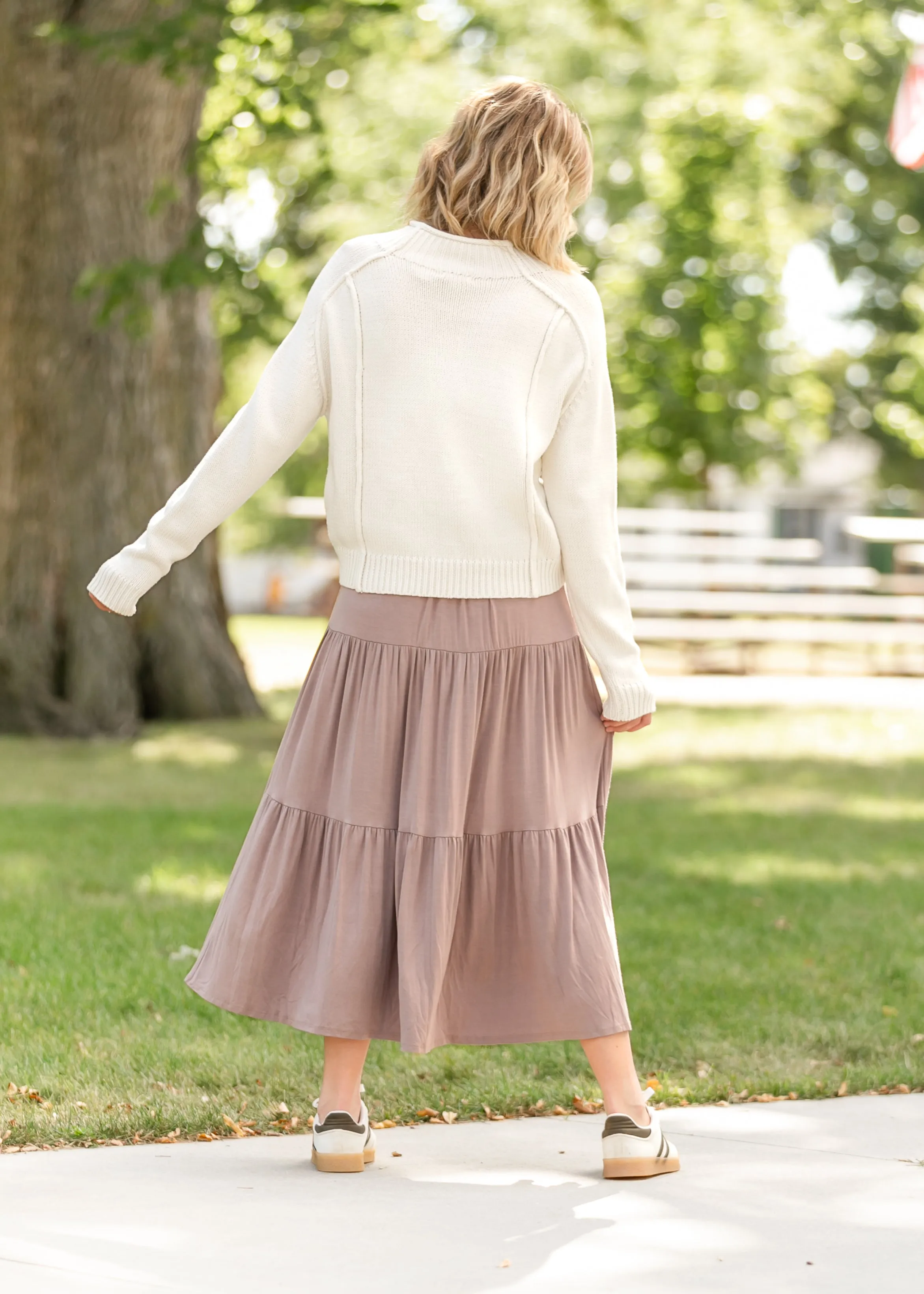 Nellie Tiered Maxi Skirt