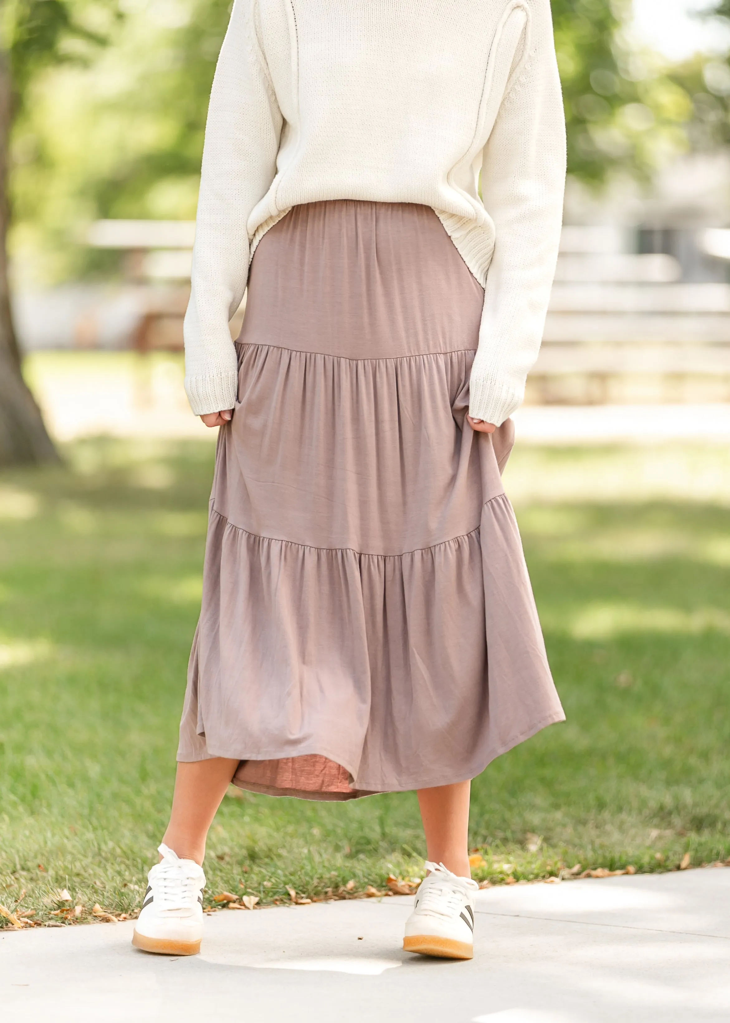 Nellie Tiered Maxi Skirt