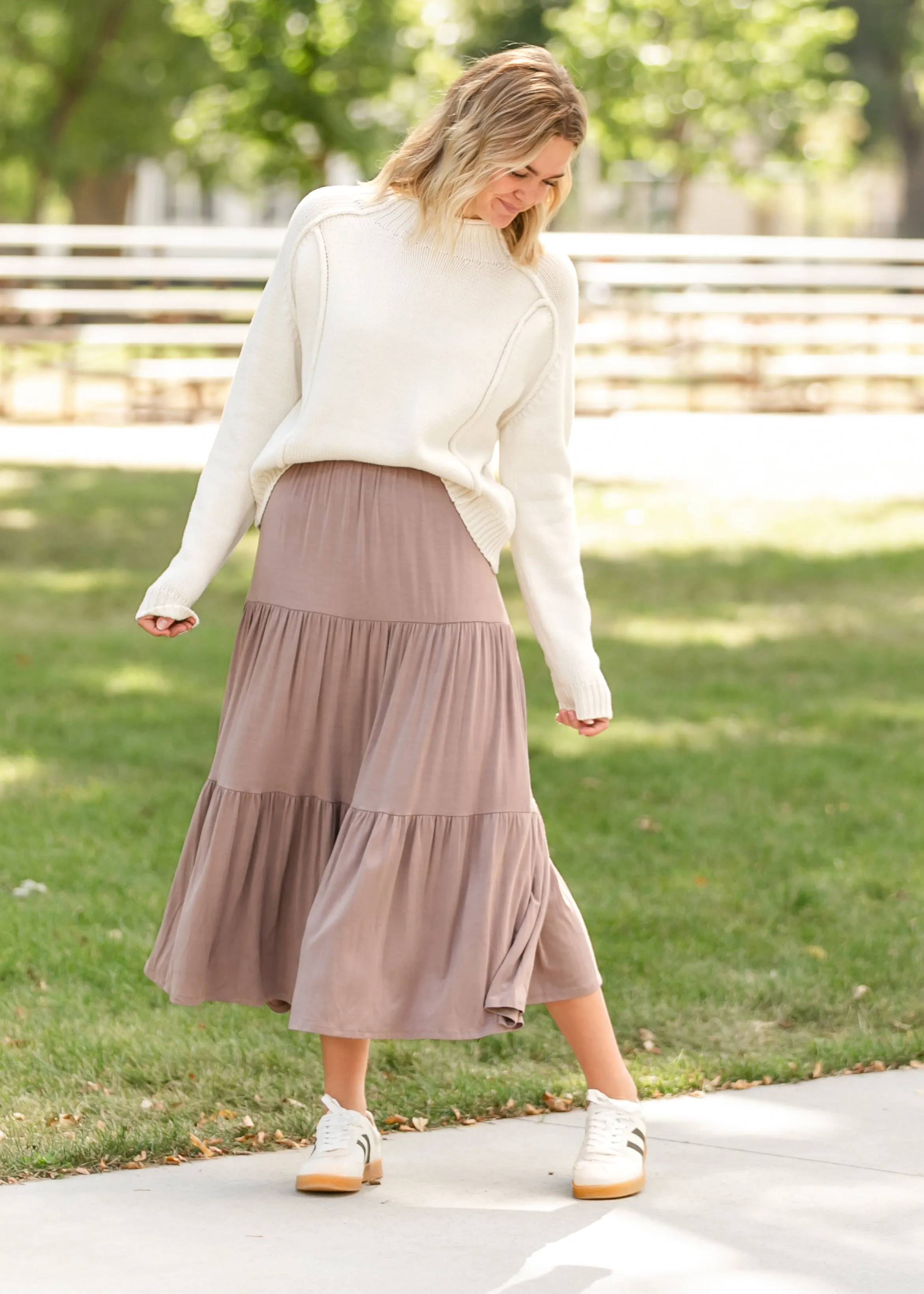 Nellie Tiered Maxi Skirt