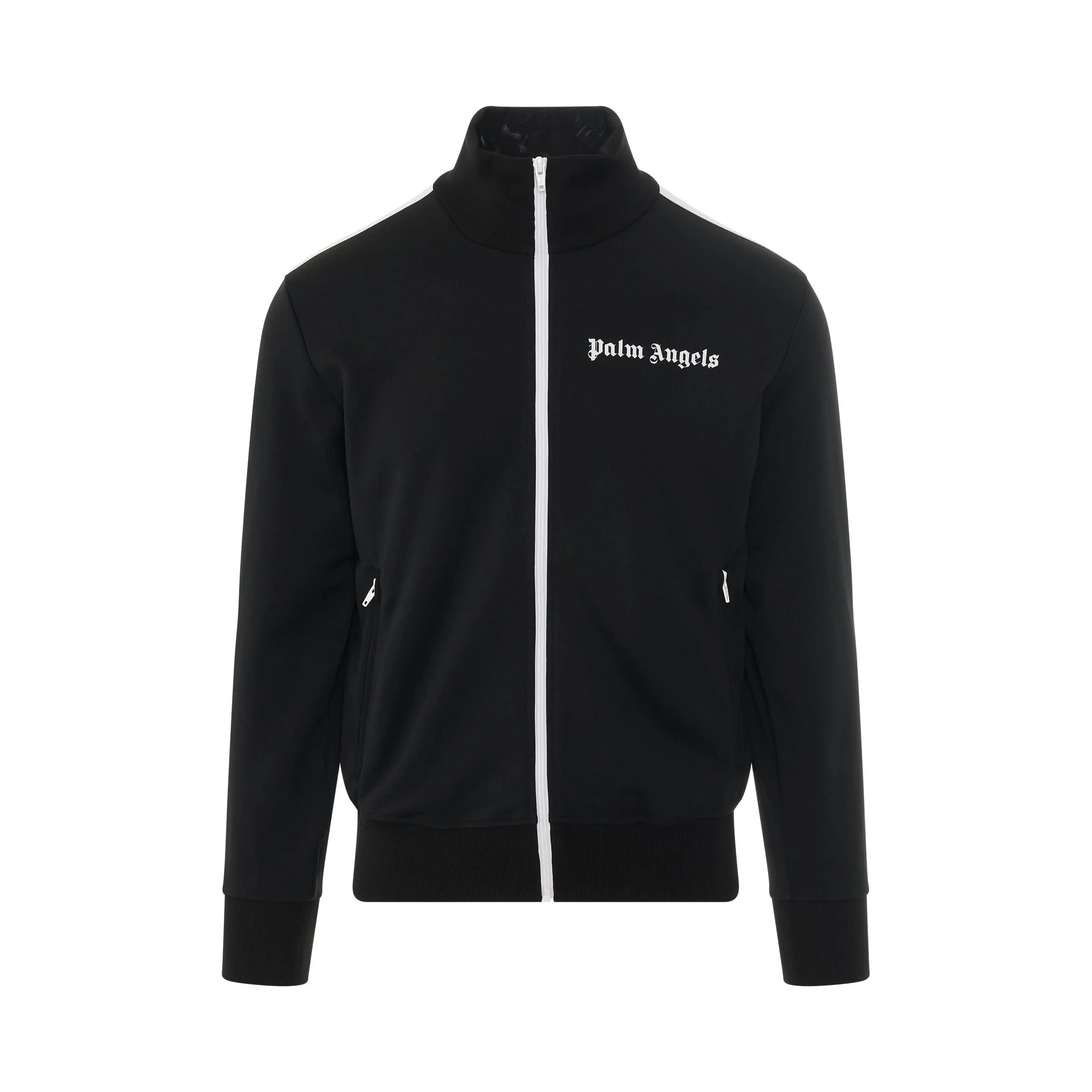 PA Classic Track Jacket in Black/White