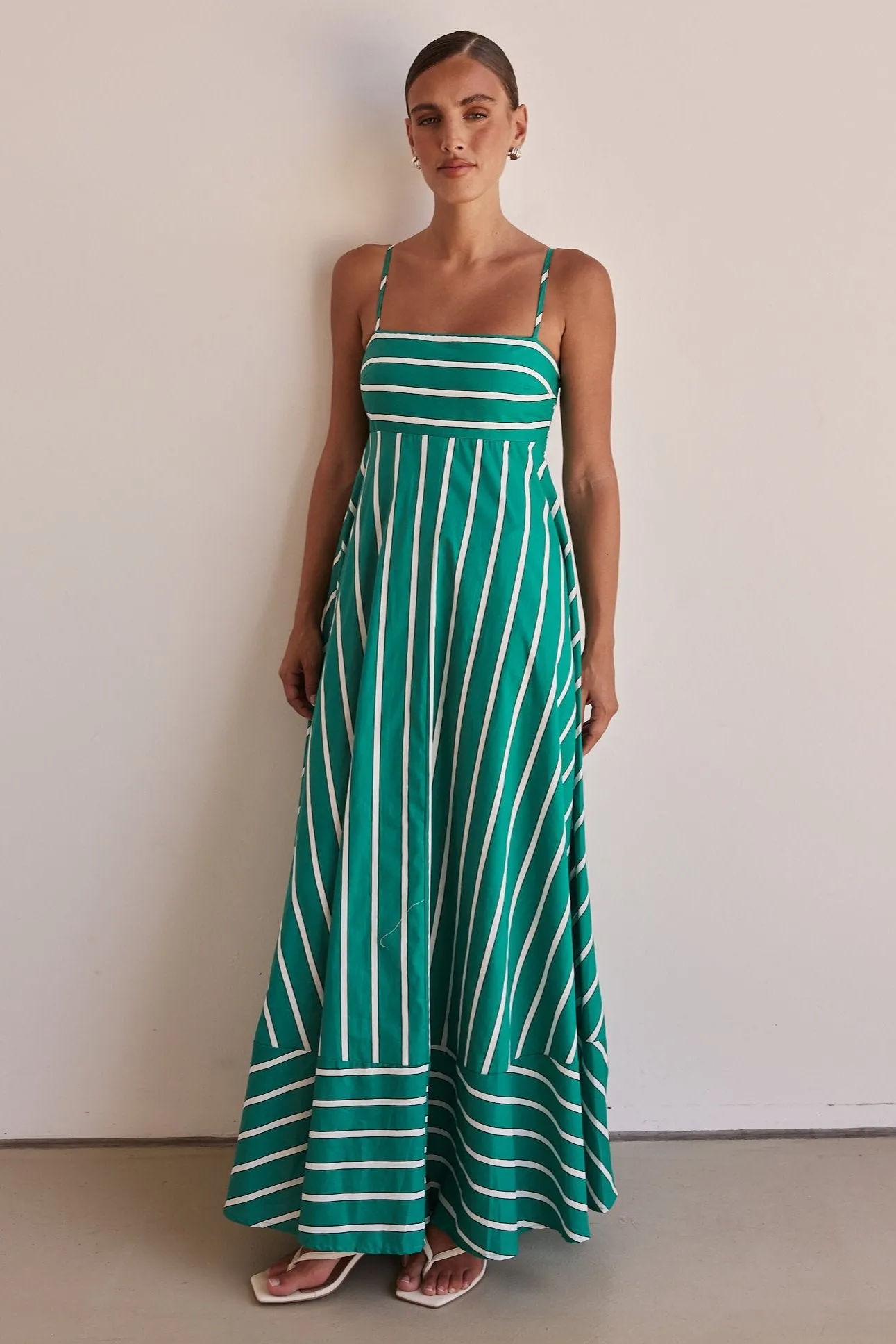 Pacy Maxi Dress (Green)