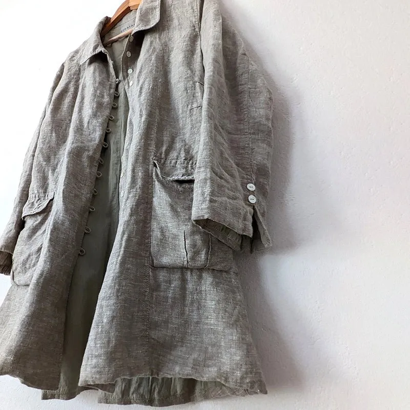 Relaxed Linen Jacket