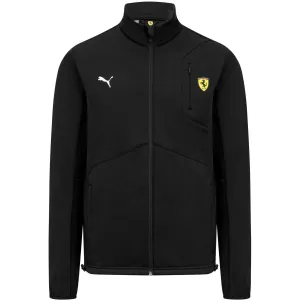 Scuderia Ferrari Puma Men's Softshell Jacket-Black/Red