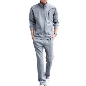 Spring Fall Casual Jogger Sport Suit