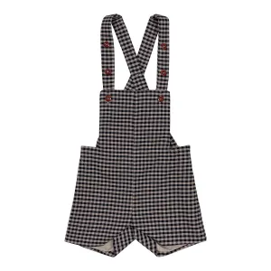 Teela Brown/Off-White Tweed Overall