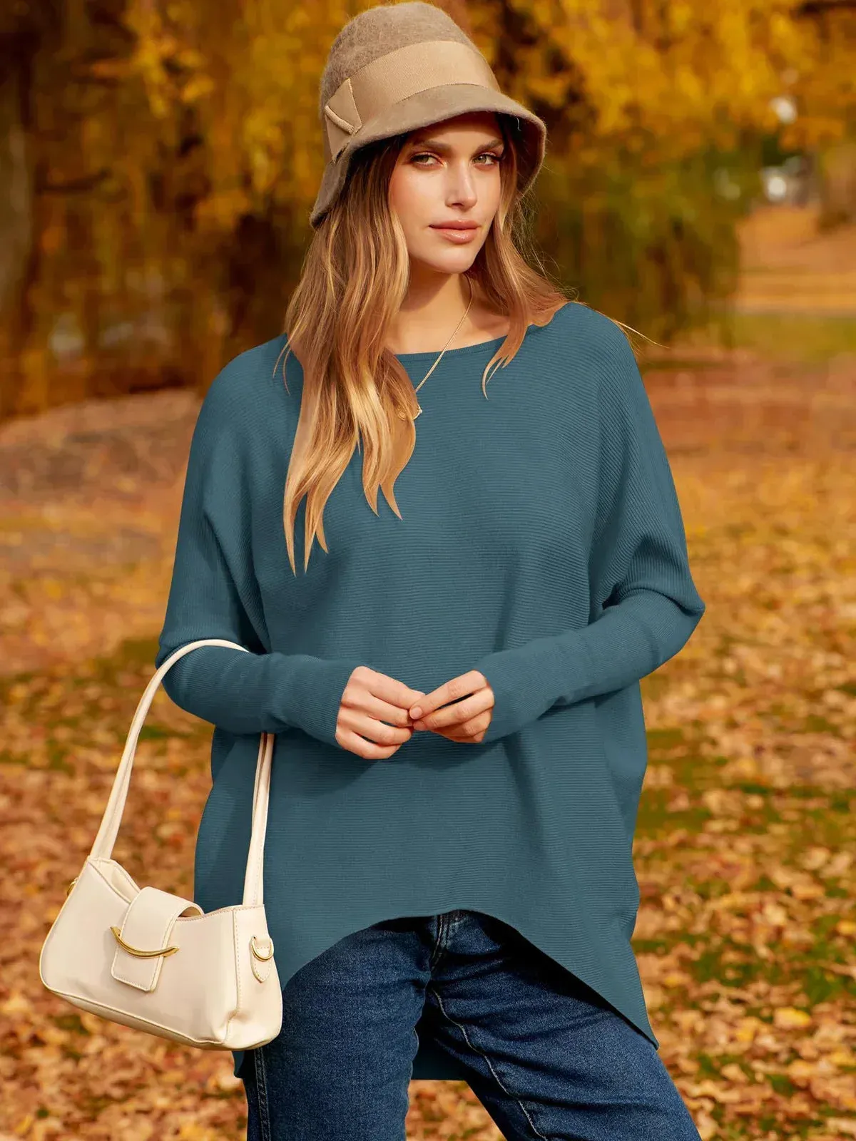 Women's Modern Cashmere Oversized Sweater | Ideal for Autumn/Winter