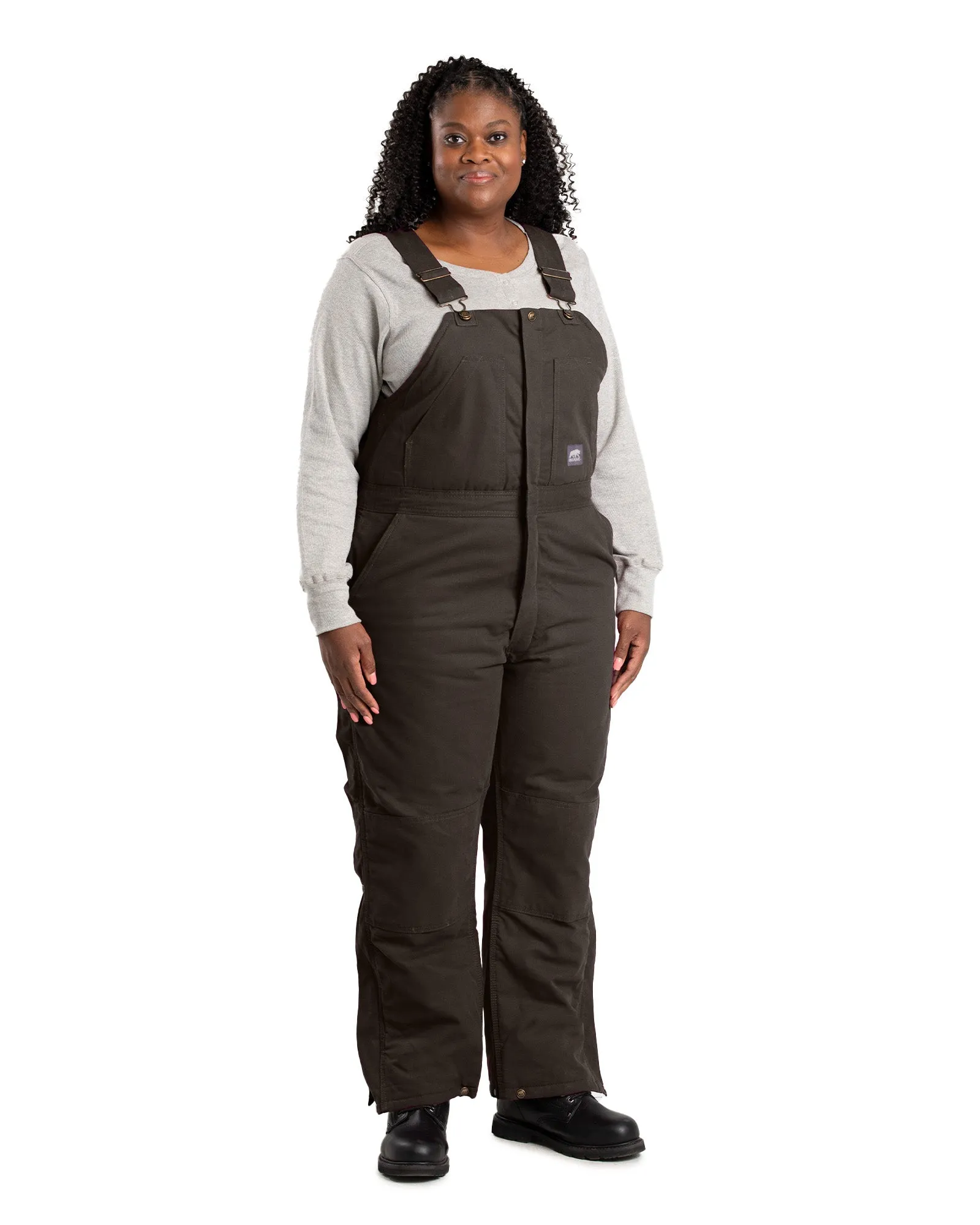 Women's Softstone Duck Insulated Bib Overall