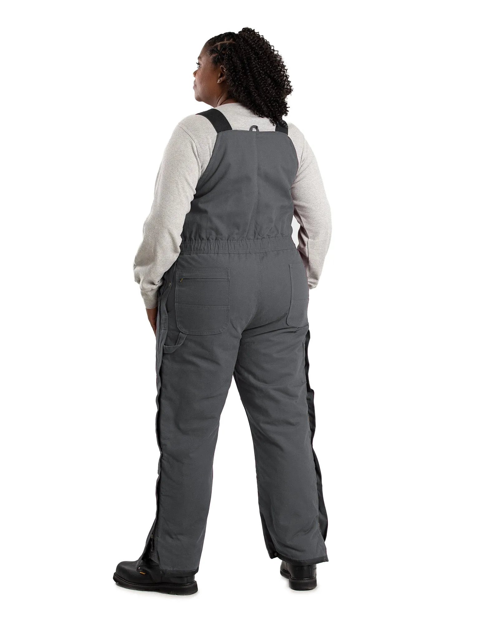 Women's Softstone Duck Insulated Bib Overall