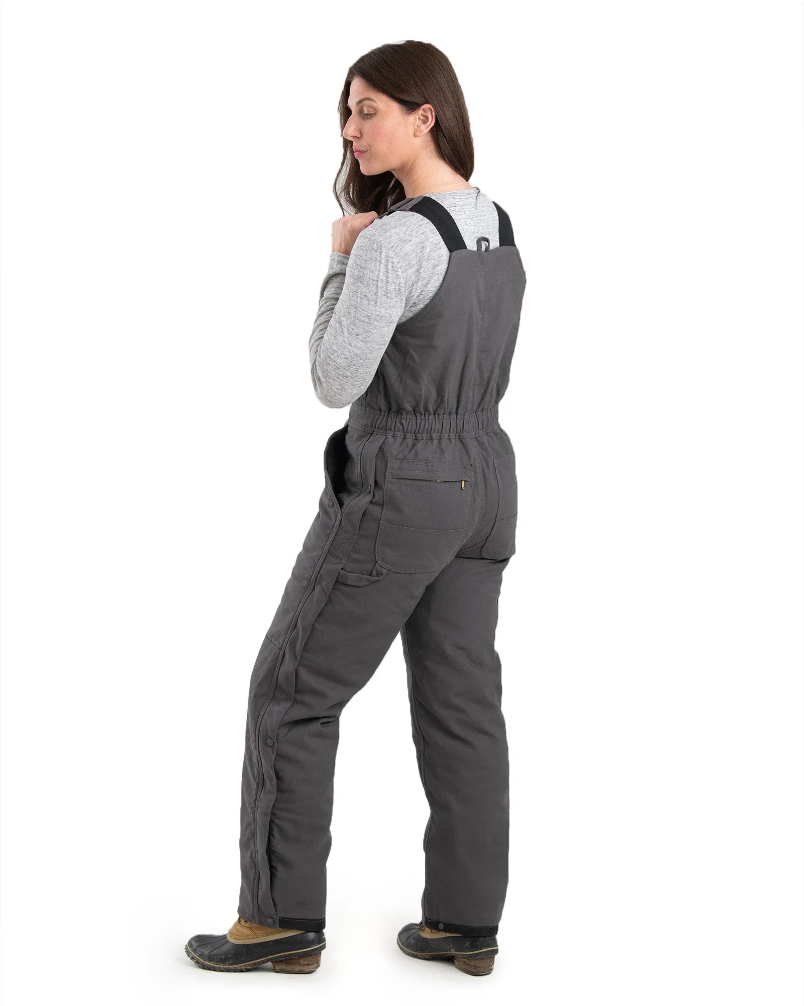 Women's Softstone Duck Insulated Bib Overall