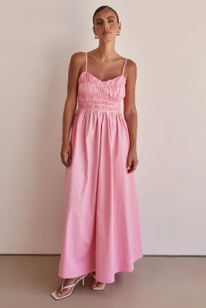 Zeno Maxi Dress (Pink)